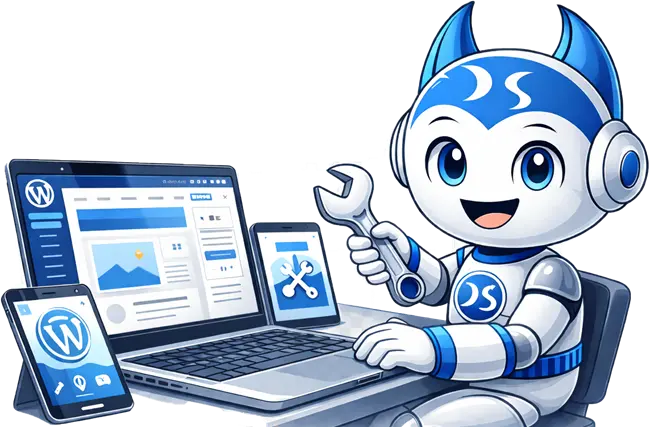 Digital Boy qui fait de la maintenance